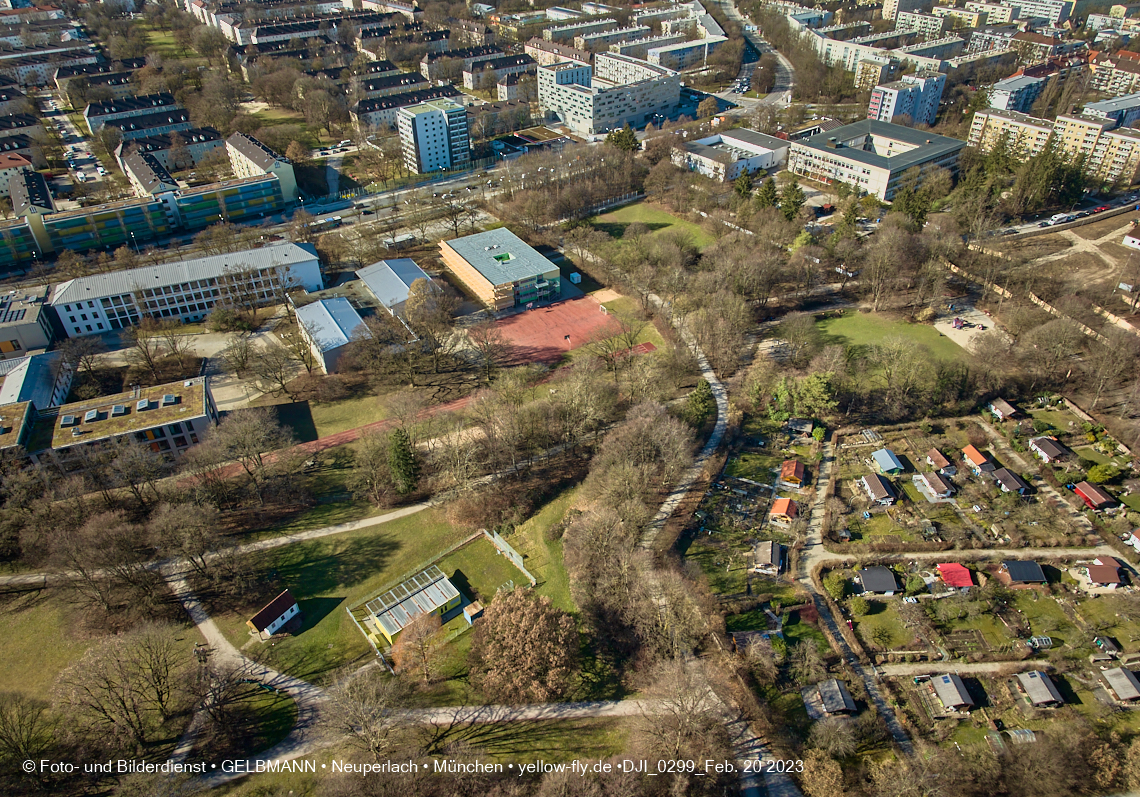 20.02.2023 -  der verschwundene Hachinger Bach in Neuperlach und Berg am Laim